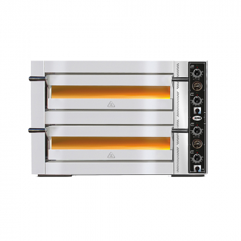 Pizzaofen elektrisch | 6+6x Ø30cm | 12kW