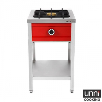 Gasherd Pancake PNK-1 – 1x8kW, integrierte Ölaufangwanne