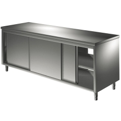 neutraler Durchreichearbeitsschrank 1700x700