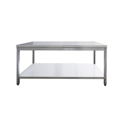 Arbeitstisch aus Edelstahl | 700 x 600 x 850 mm