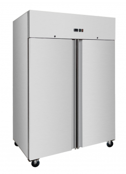 Edelstahltiefkühlschrank