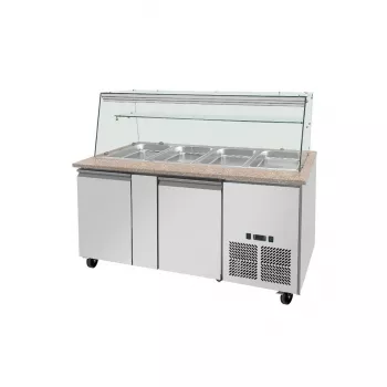 Edelstahl Gastro GN Behälter 1/1 - 65 mm tief - hochwertige Qualität - langlebig und robust - ideal für die Gastronomie - spülmaschinenfest