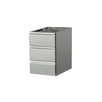 Schubladen für Arbeitstisch 3 Schubladen