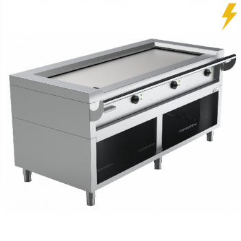 Teppanyaki-Grill elektrisch 13,5 kW 400V Edelstahl Profi-Gerät