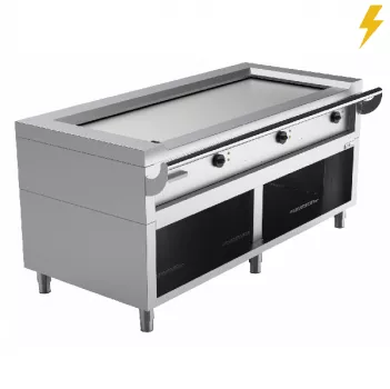 Teppanyaki-Grill elektrisch 13,5 kW 400V Edelstahl Profi-Gerät