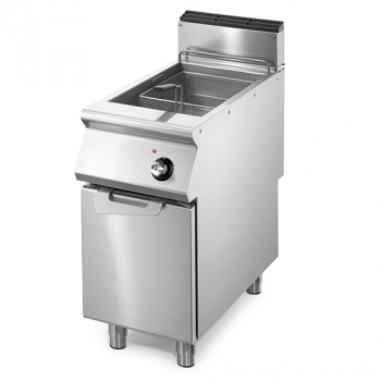 Gas Fritteuse 1x 21 Liter Kapazität - Effiziente Profi Fritteuse für die Gastronomie
