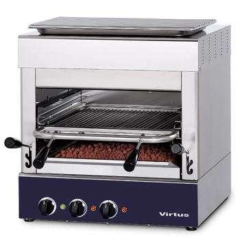 Elektrogrill bis 800°C mit Grillrost 400x470 mm - Hochwertiger Elektrogrill für professionelle Anwendungen