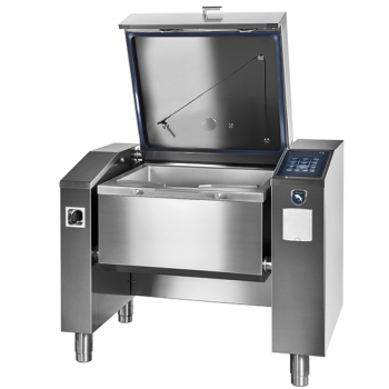 Elektro Multifunktionsgerät 100 Liter 2x GN 1/1 mit automatischer Kippfunktion - Gastrohot