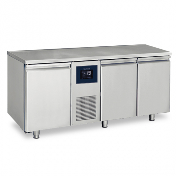 Tiefkühltisch mit 3 Türen GN 1/1, -10/-20°C, WiFi - Gastrohot