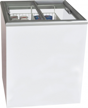 Gewerbetiefkühltruhe mit Glas-Schiebedeckel Modell Nova 22 - Gastrohot