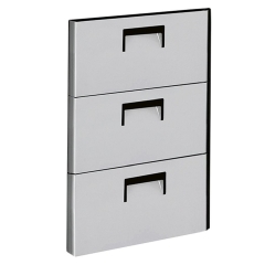 Schubladen-Set 3x 1/3 für Bierausschanktheken