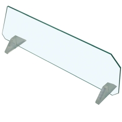 Trennscheibe aus Glas H=245 mm