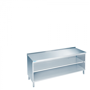 Arbeitsschrank Offen, mit Tischplatte hinten auf - 1900X700X850/900 mm