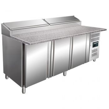 Belegstation Granitarbeitsplatte 1/3 GN 725 Liter