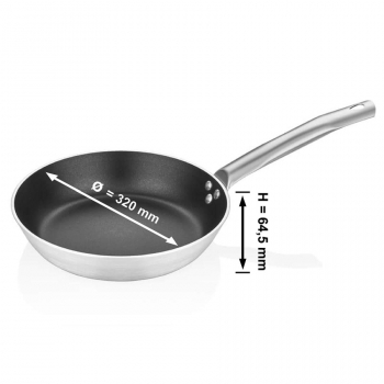 Bratpfanne Schwarz 3.83 Liter | Ø 320 mm