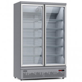 Kühlschrank mit 2 Glastüren JDE-1000R - Energiesparend und geräumig