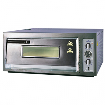 Elektro Pizzaofen für 9 Pizzen Ø30 cm - Mechanische Bedienung - Gastrohot