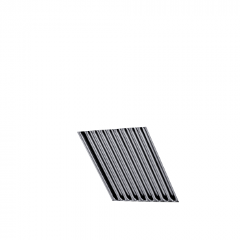 Flammschutzfilter Typ B 400X500X20mm aus Edelstahl