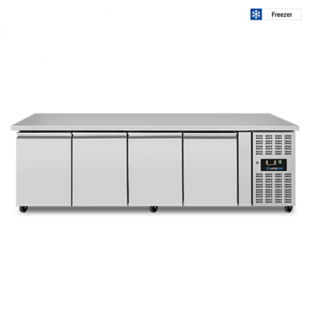 Vrieskist UNN4100BT 4 deuren 223x70x85cm R290 geforceerde ventilatie