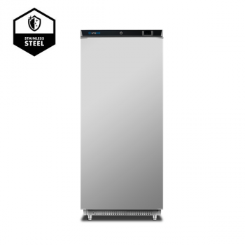 Kühlschrank 1 Tür 600L Edelstahl +2°C bis +10°C automatisch