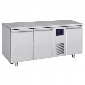 Koelwerkbank met 3 deuren GN 1/1, 2-8°C, WiFi - Professioneel koelgedeelte voor de horeca