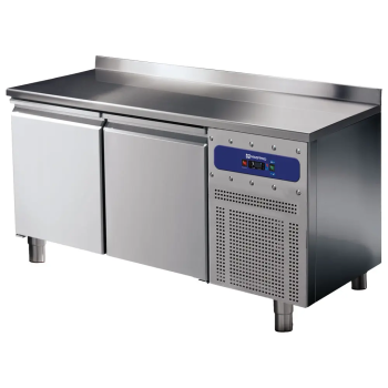 Tiefkühltisch 600 mm 2 Türen 430x325 mm mit Aufkantung 10-20°C - Gastrohot