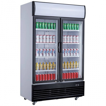 Kühlschrank 2 Glastüren