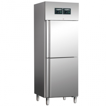 Gewerbekühlschrank Kühl-Gefrierkomb. 2 x 129 Liter