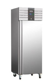 Tiefkuhlschrank Edelstahl+Alu 600 l statisch · 7450.0410
