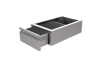 Schubladenreihe 1 Schube für Tisch 700 · 7333.0176