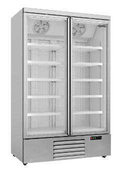 Tiefkühlschrank 2 Glastüren Jde-1000F **Achtung, Es Liegt Ein Erhöhter Einschatlstrom Vor, Sodass Ein Leitungsschutzschalter mit C-Charakteristik Erforderlich Ist.** · 7455.2215