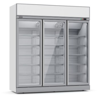 Tiefkühlschrank 3 Glastüren Ins-1530F **Achtung, Es Liegt Ein Erhöhter Einschatlstrom Vor, Sodass Ein Leitungsschutzschalter mit C-Charakteristik Erforderlich Ist.** · 7455.2430