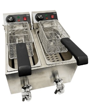 Elektro Tischfritteuse 2X4 L · 7455.1002