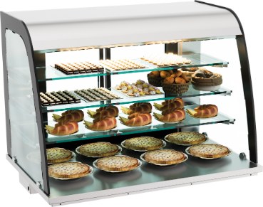 Einbau Neutral Vitrine 140L Offen · 7178.2030
