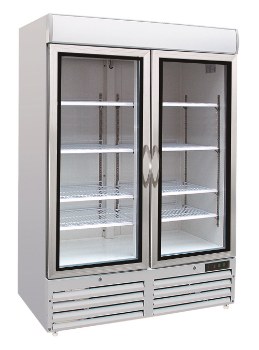 Tiefkühlschrank 2 Glastüren · 7450.0157