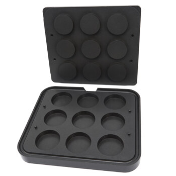 Maxima Tarteletteform – Zylinder · 80 mm · 9 Stück 09374318