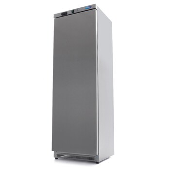 Maxima Gefrierschrank · 400 l · 6 Feste Regale · Rostfreier Stahl