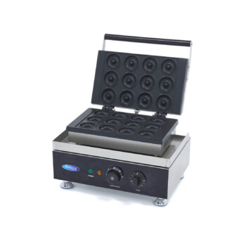 Maxima Donut Maker · 12 Mini -Donuts · Ø5 cm · mit Eingebauter Timer