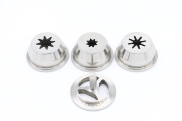 Maxima ASF15/20/25 – Edelstahl Churros Düse (Set aus 4 ) 09343485