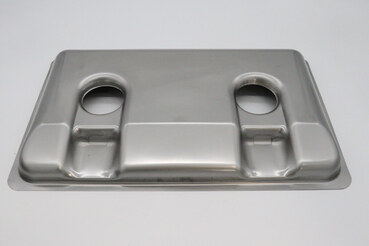 Maxima M700 GAS COOKER 80X70 – Edelstahl Brenner Sockel mit Pilot Öffnung 09399003