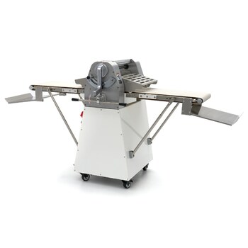 Maxima Teigausrollmaschine · 38 cm · Bodenmodell · faltbar