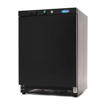 Maxima Gefrierschrank · 200 l · 2 Feste Regale · Schwarz