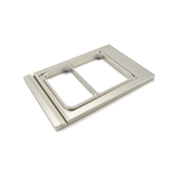 Maxima Siegelform für Menüschalen 225 x 175 mm – Klein · 2 Fächer 09369105
