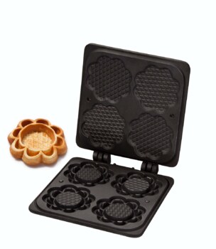 Neumärker Waffeltörtchen Wechselplatten für Thermocook® 32-40736-01