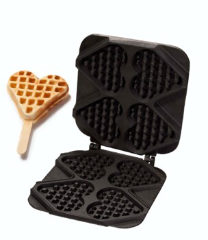 Neumärker Waffel-Herz am Stiel Wechselplatten für Thermocook® 32-40744-01