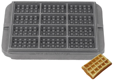 Neumärker Rahmwaffel Wechselplatten für Tartlet-Basisgerät 31-40606