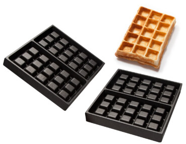 Neumärker Brüsseler Waffel Backplattensatz 31-40430