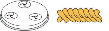 Neumärker Pasta-Scheibe Ø 50 mm Fusilli für Nudelmachine PF15E 06-50742-01
