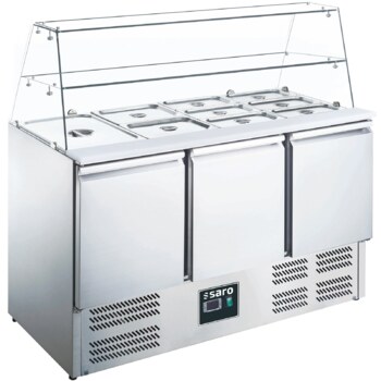 SARO Saladette, 3 Türen, mit Glasaufsatz, Modell ES 903 G
