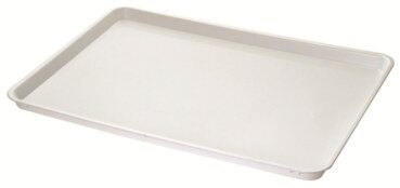 SARO ABS Tablett 590 x 410, Farbe: Weiss, VPE 20